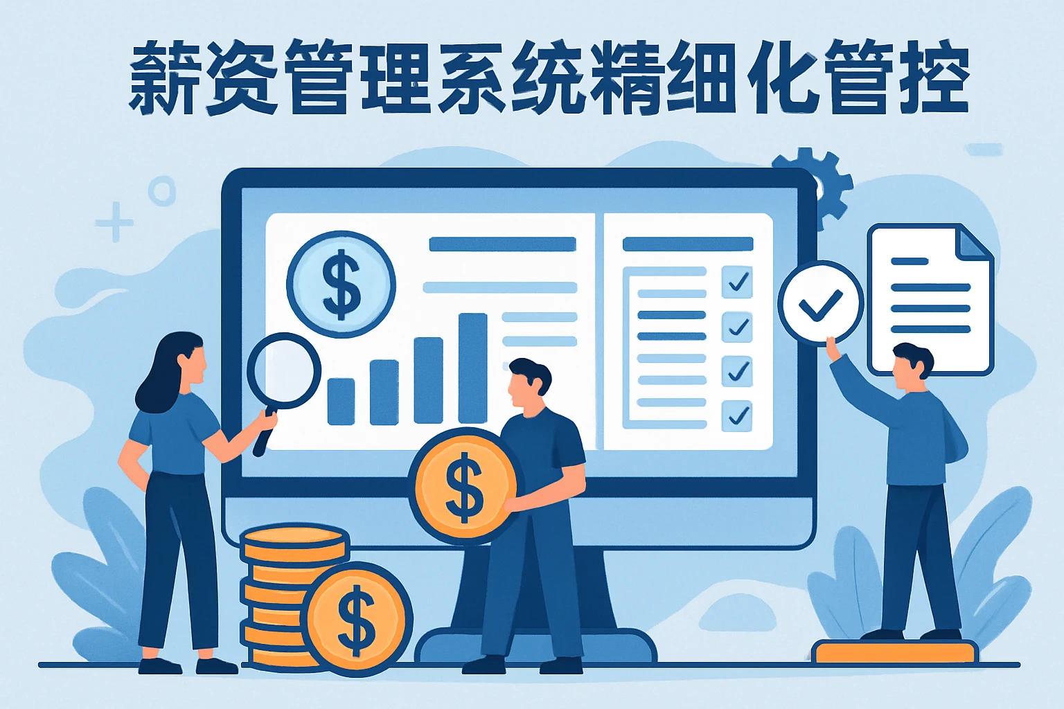 薪资管理系统的精细化管控