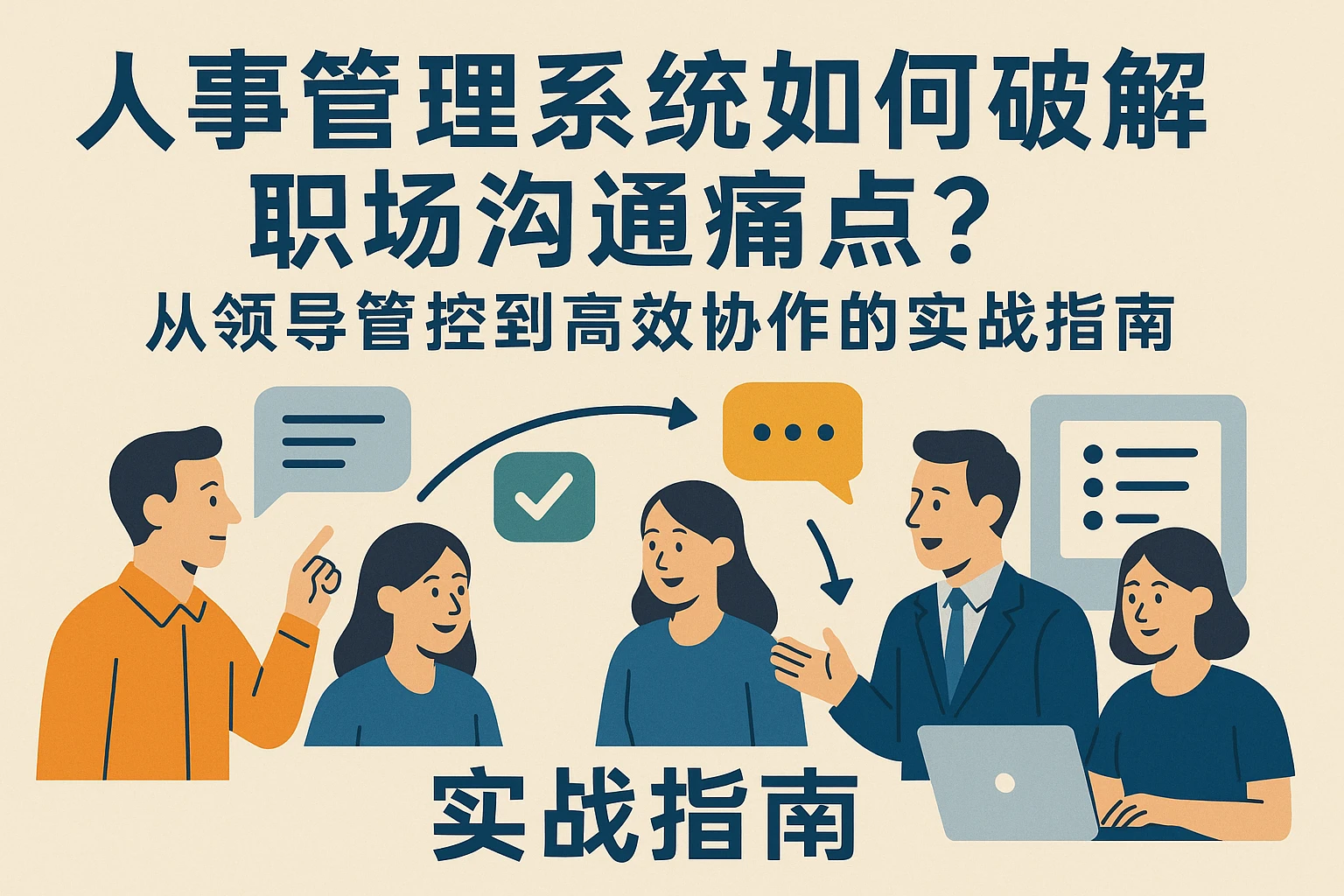 人事管理系统如何破解职场沟通痛点?从领导管控到高效协作的实战指南