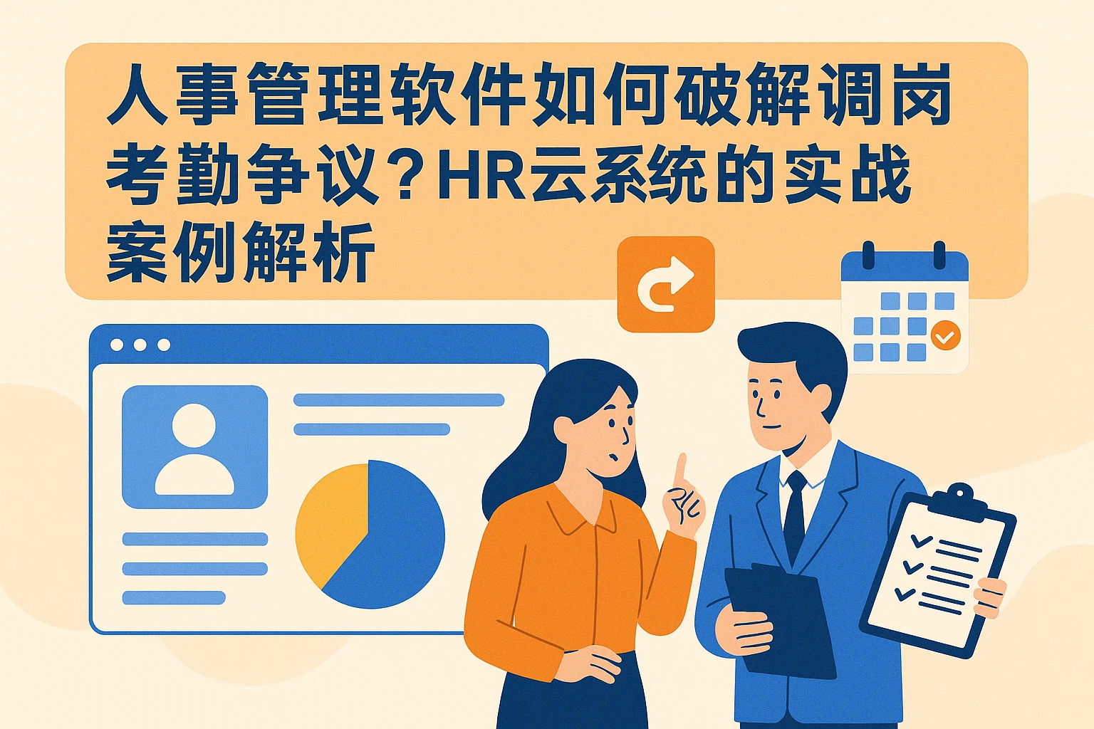 人事管理软件如何破解调岗考勤争议？人力资源云系统的实战案例解析