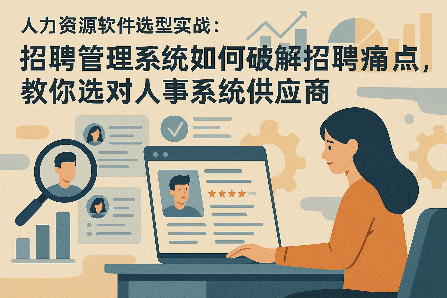 人力资源软件选型实战：招聘管理系统如何破解招聘痛点，教你选对人事系统供应商