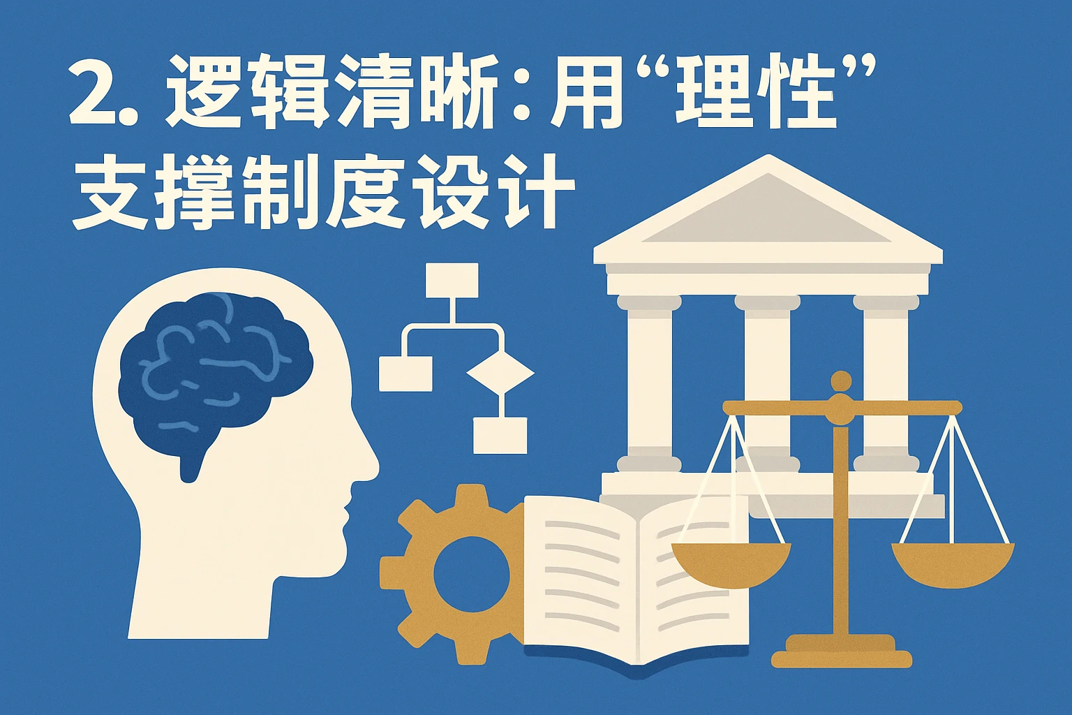 2. 逻辑清晰:用“理性”支撑制度设计