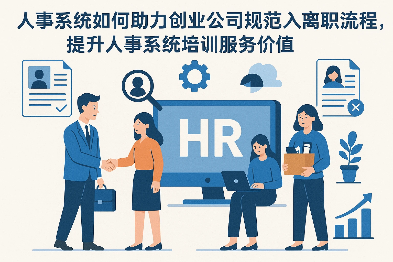 人事系统如何助力创业公司规范入离职流程，提升人事系统培训服务价值