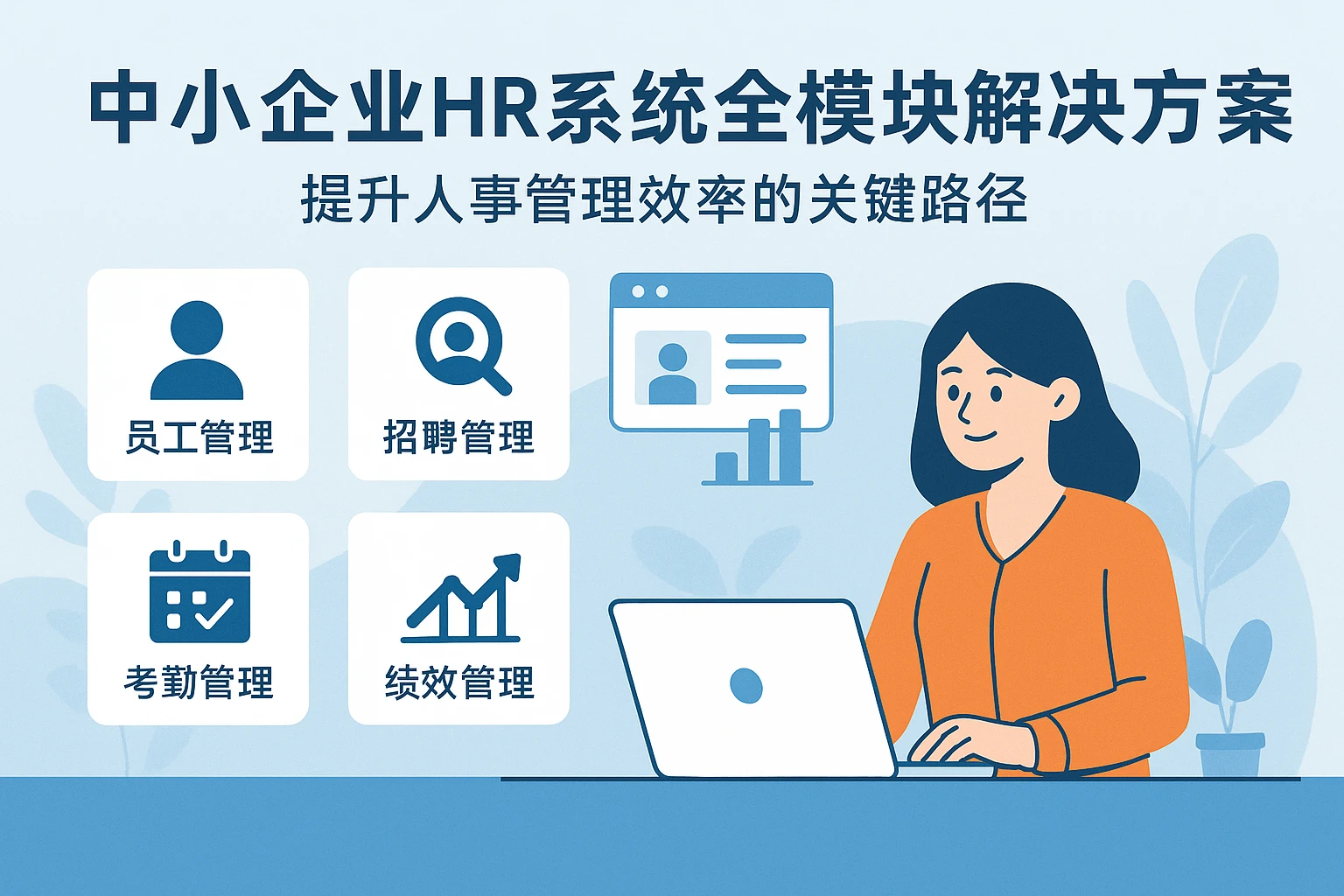 中小企业HR系统全模块解决方案:提升人事管理效率的关键路径