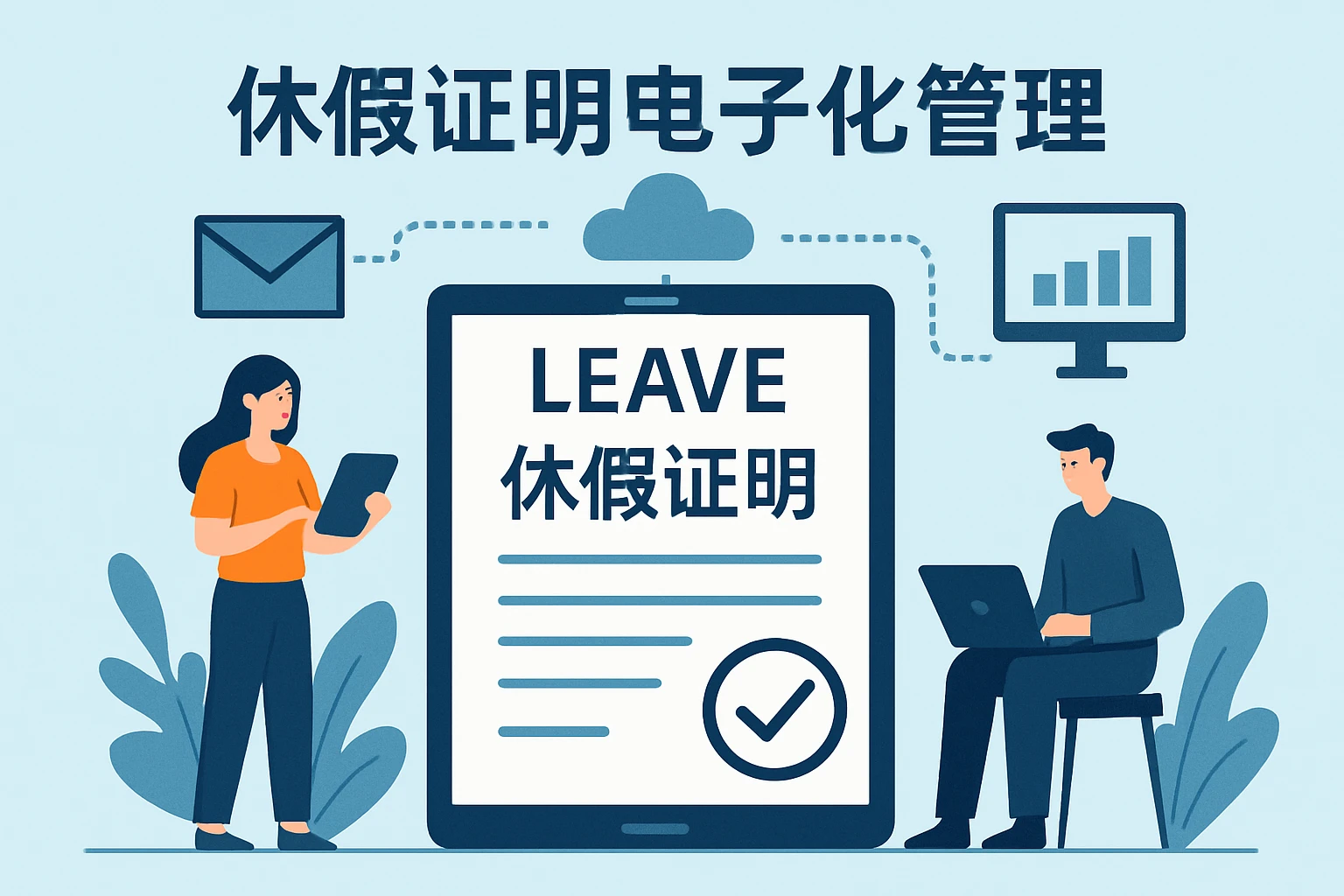 休假证明电子化管理