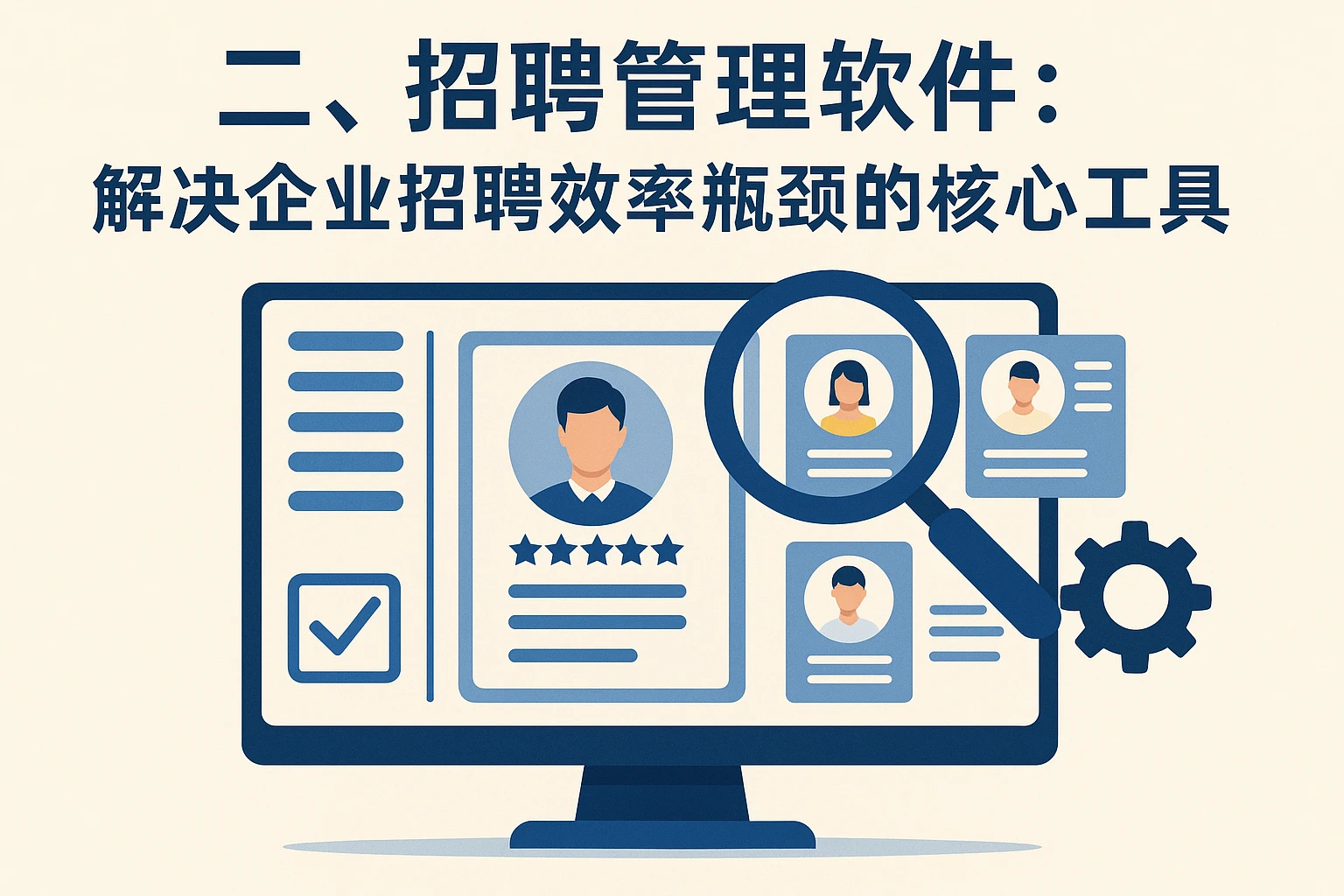 二、招聘管理软件：解决企业招聘效率瓶颈的核心工具
