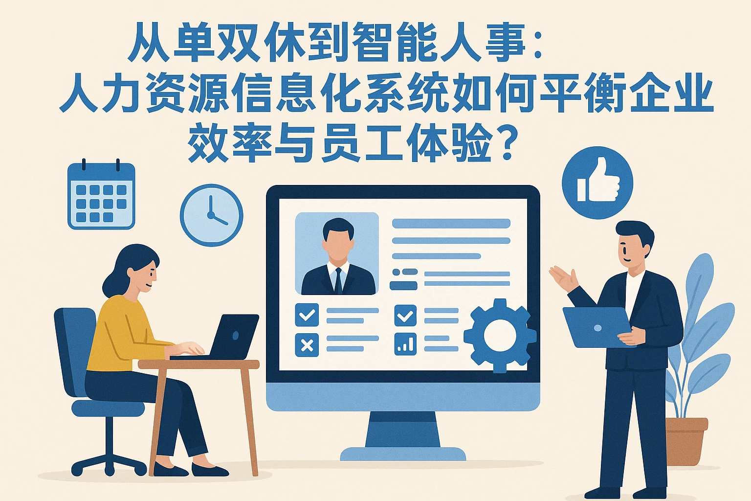 从单双休到智能人事：人力资源信息化系统如何平衡企业效率与员工体验？