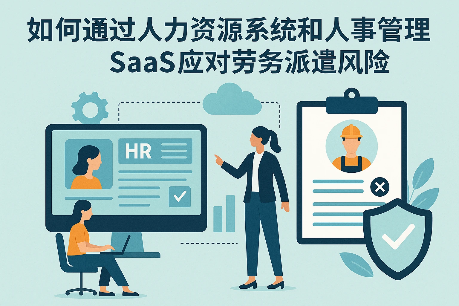 如何通过人力资源系统和人事管理SaaS应对劳务派遣风险