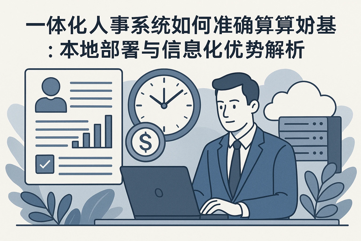 一体化人事系统如何准确计算加班费基数:本地部署与信息化优势解析