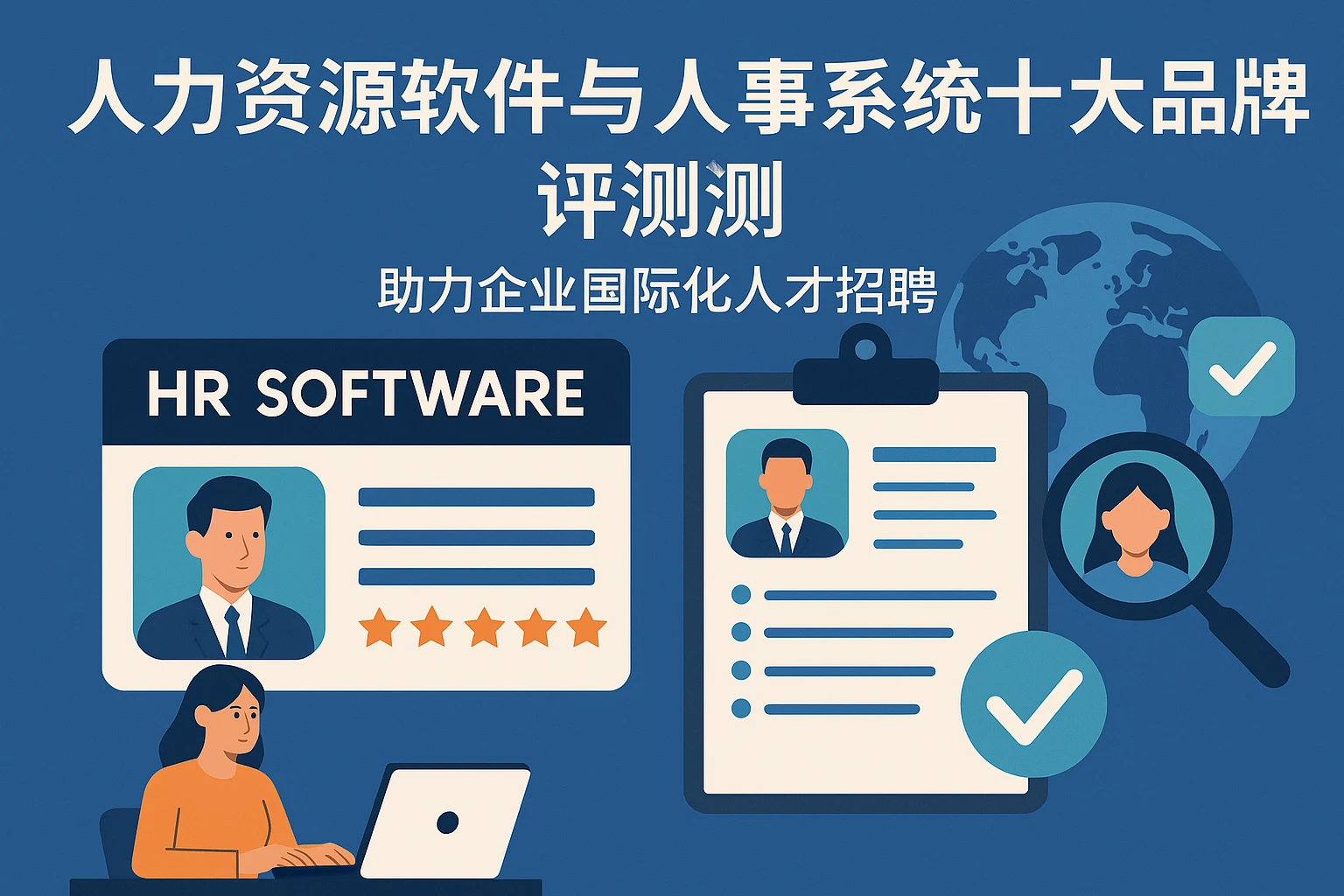 人力资源软件与人事系统十大品牌评测：助力企业国际化人才招聘