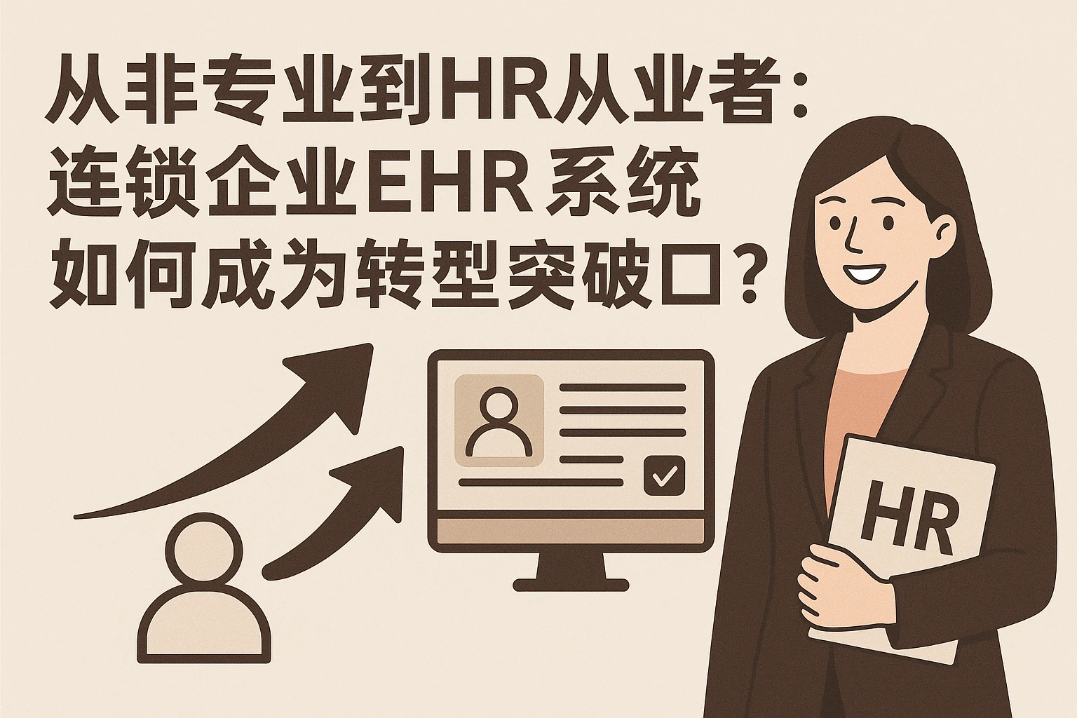 从非专业到HR从业者：连锁企业EHR系统如何成为转型突破口？