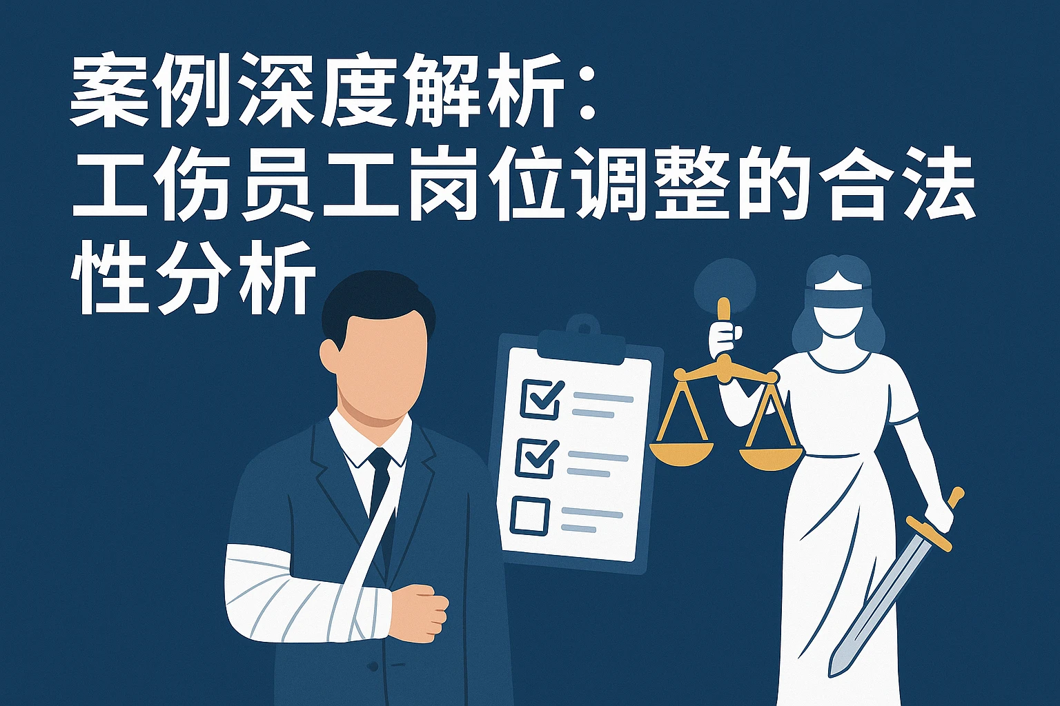 案例深度解析:工伤员工岗位调整的合法性分析