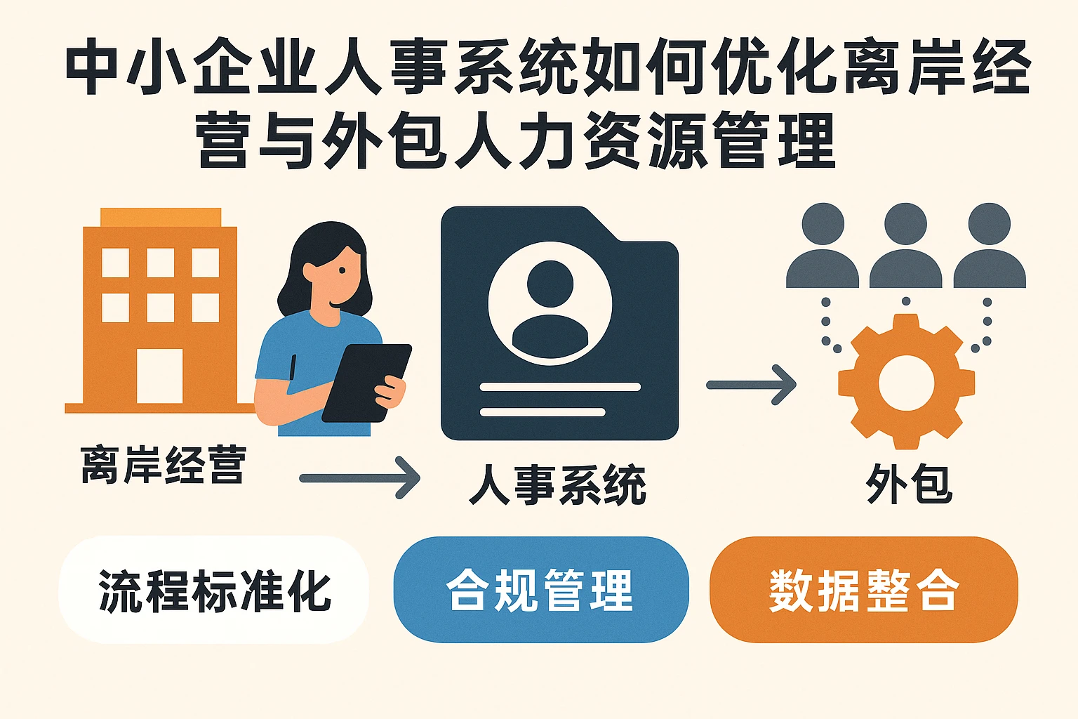 中小企业人事系统如何优化离岸经营与外包的人力资源管理