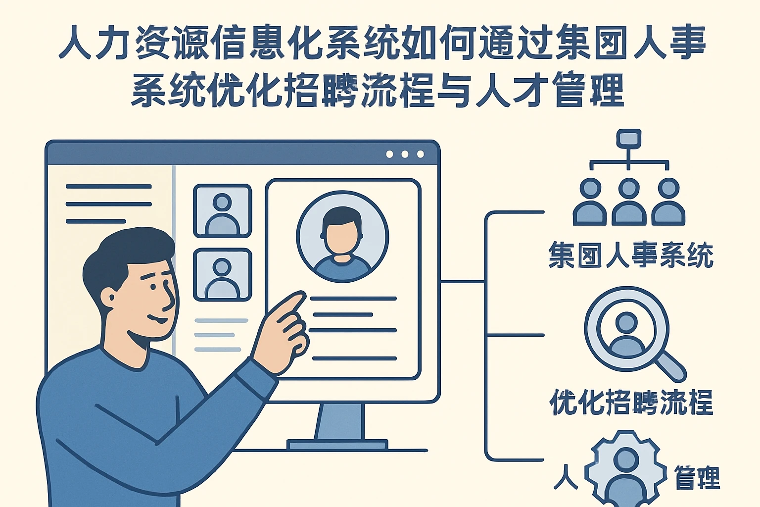 人力资源信息化系统如何通过集团人事系统优化招聘流程与人才管理