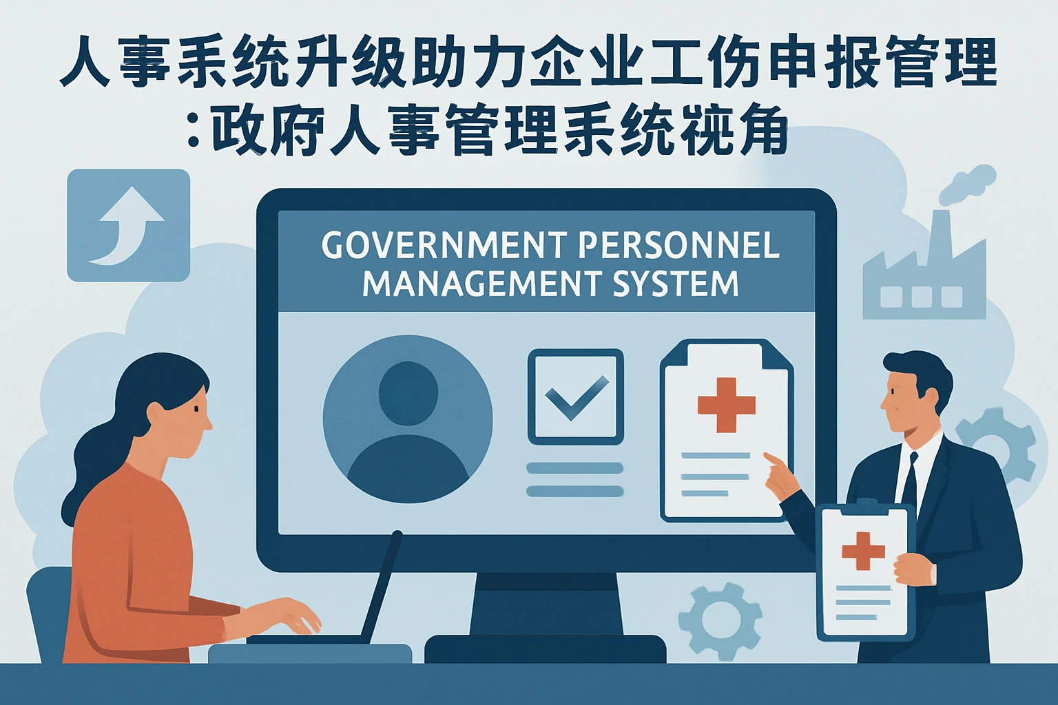人事系统升级助力企业工伤申报管理：政府人事管理系统视角
