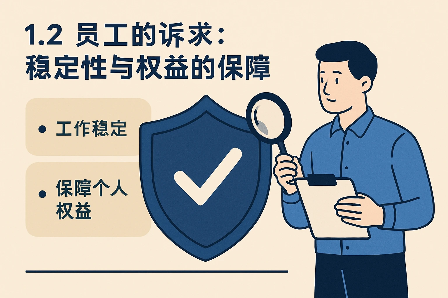 1.2 员工的诉求：稳定性与权益的保障