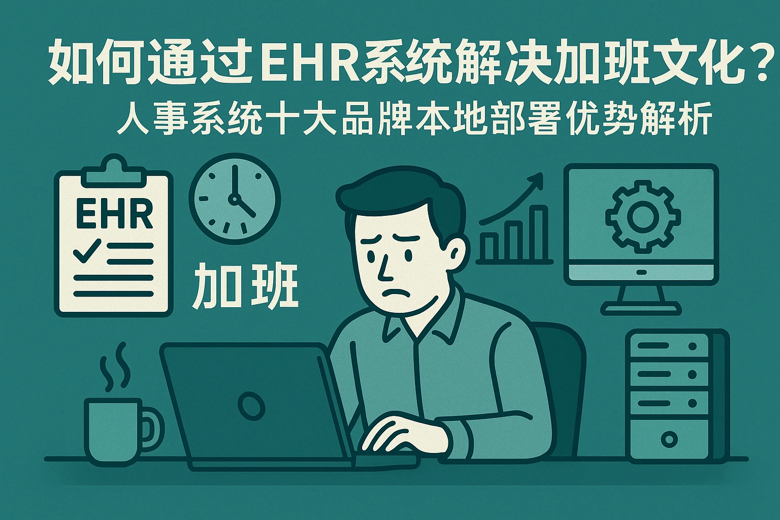 如何通过EHR系统解决加班文化？人事系统十大品牌本地部署优势解析