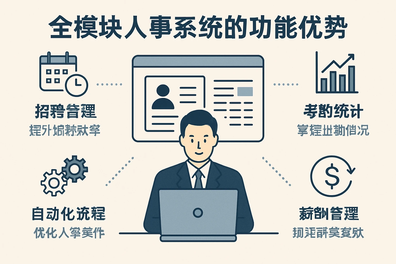 全模块人事系统的功能优势