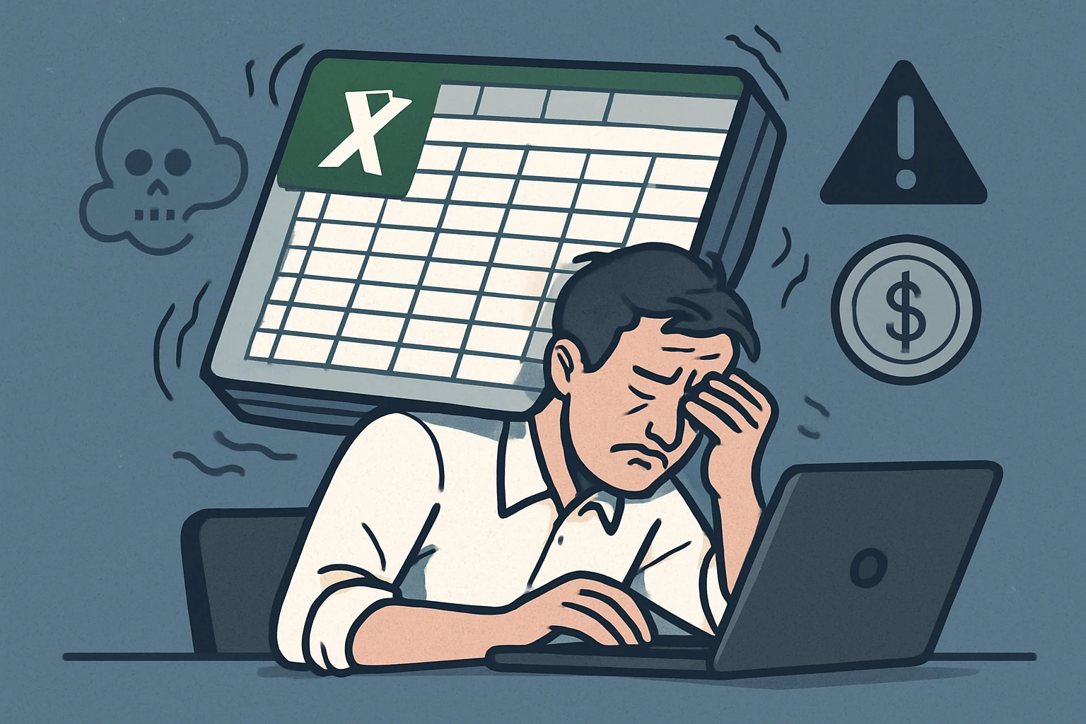 1.2 传统计算方式的低效与风险:Excel表格的“不可承受之重”