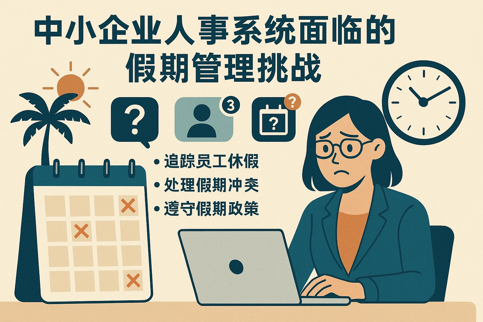 中小企业人事系统面临的假期管理挑战