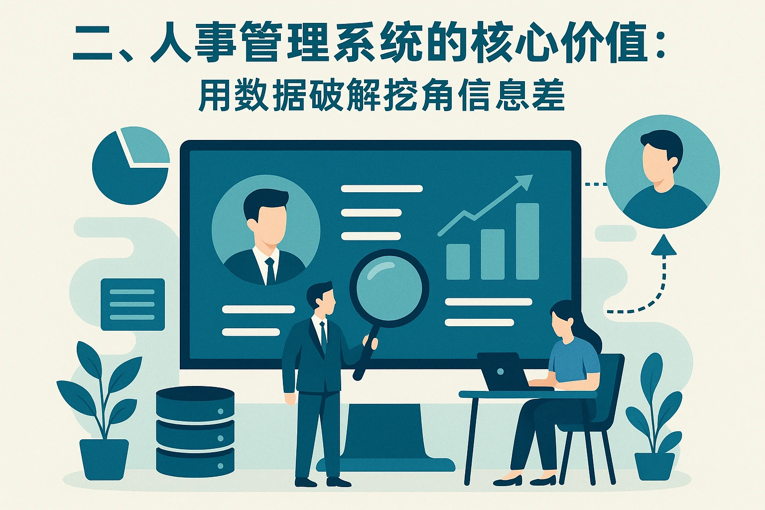 二、人事管理系统的核心价值：用数据破解挖角信息差