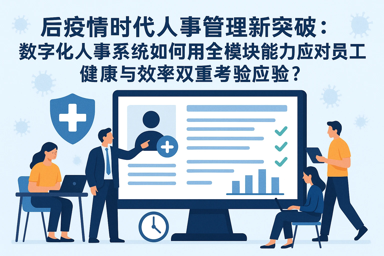 后疫情时代人事管理新突破：数字化人事系统如何用全模块能力应对员工健康与效率双重考验？