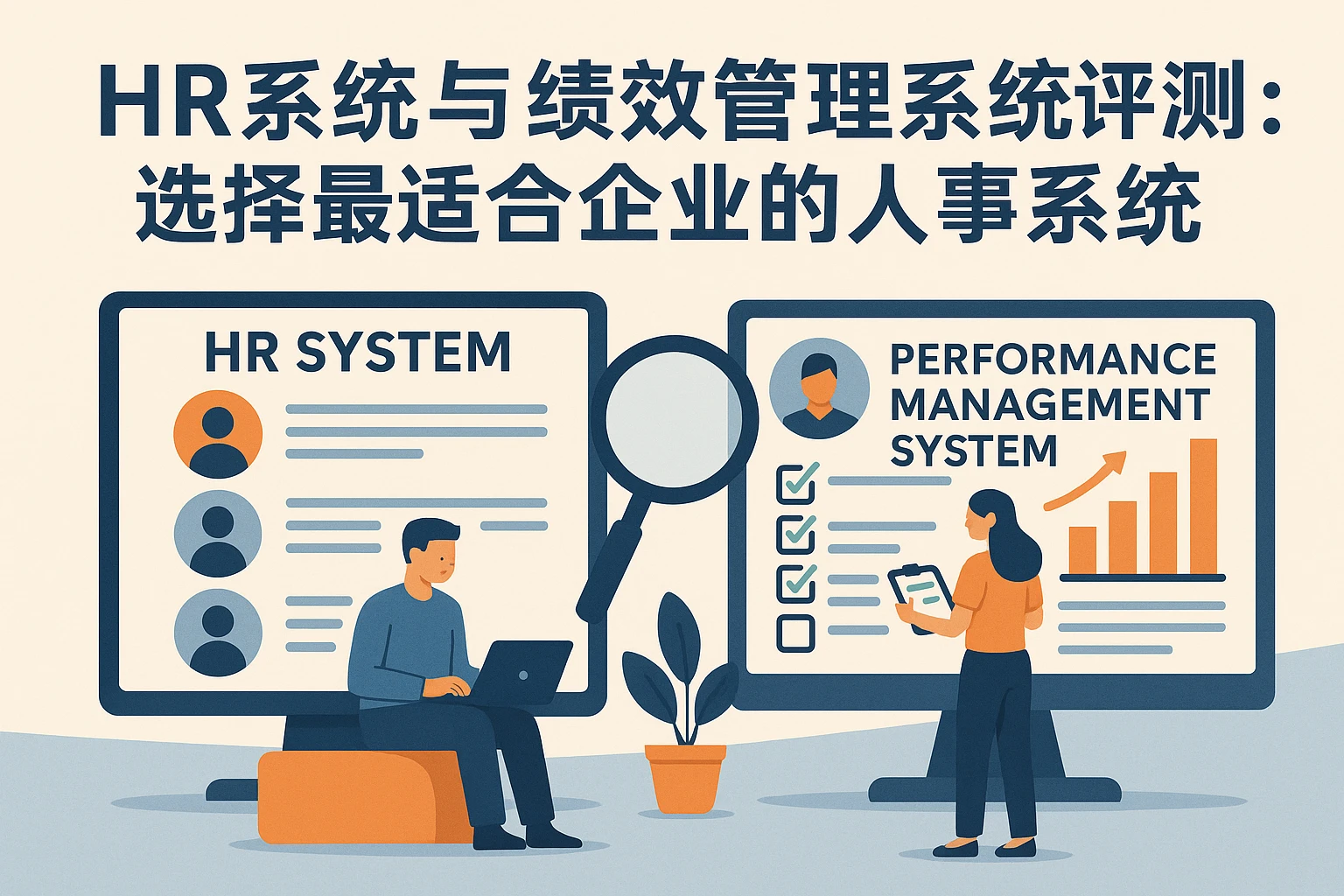 HR系统与绩效管理系统评测：选择最适合企业的人事系统