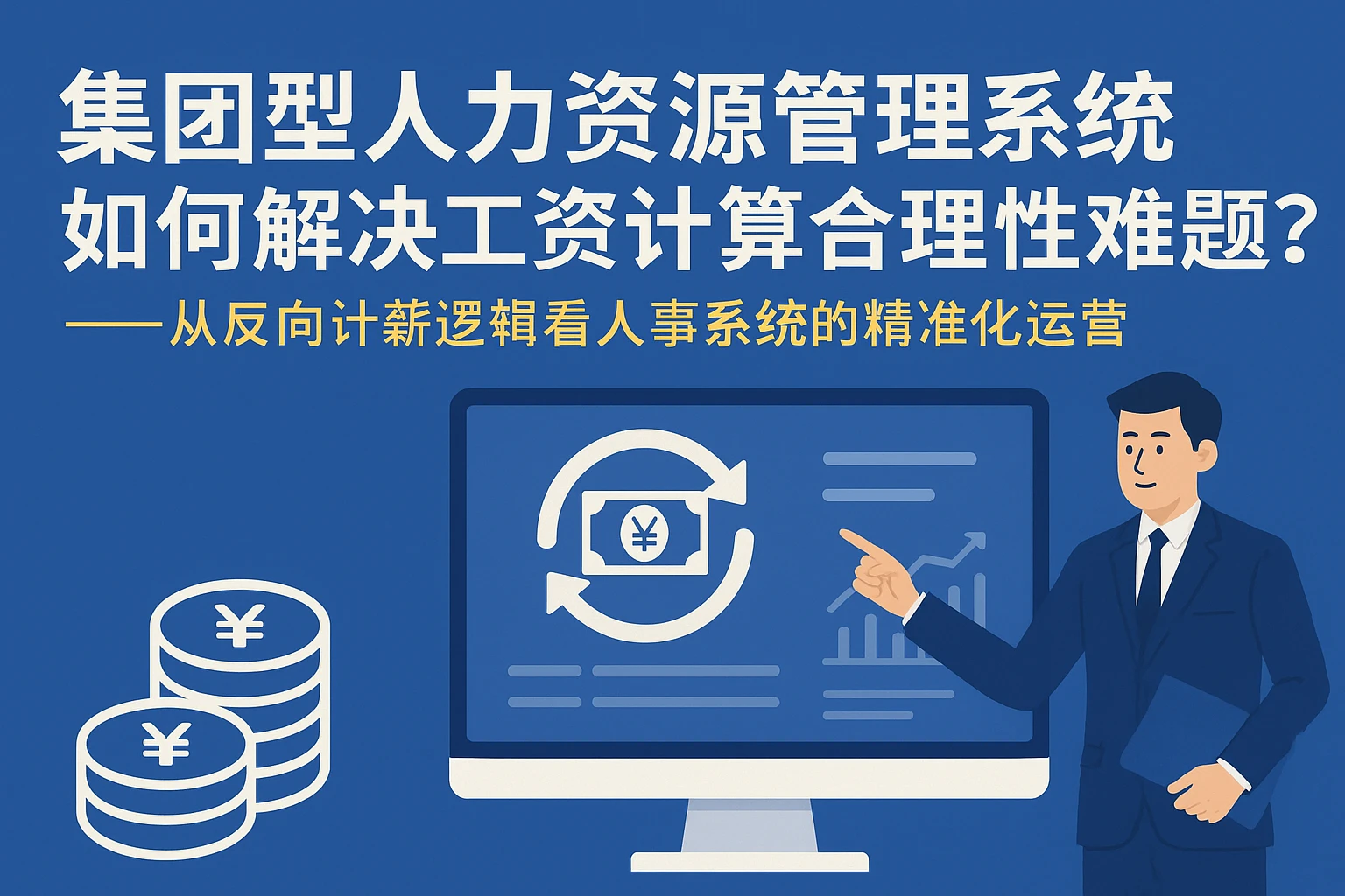 集团型人力资源管理系统如何解决工资计算合理性难题？——从反向计薪逻辑看人事系统的精准化运营