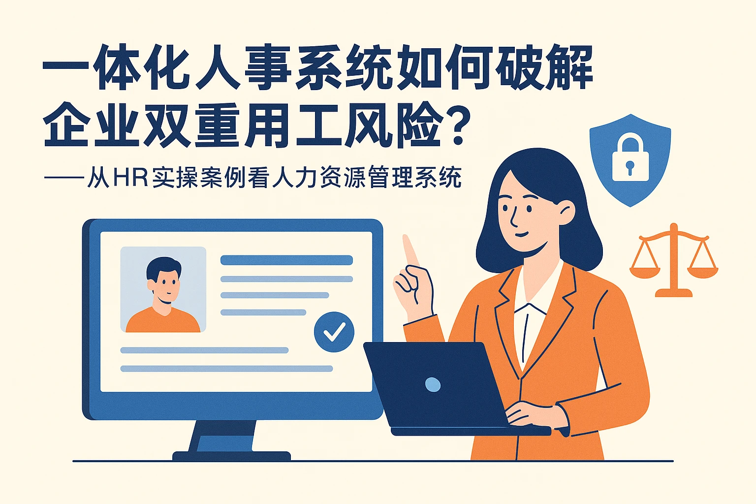 一体化人事系统如何破解企业双重用工风险？——从HR实操案例看人力资源管理系统的价值