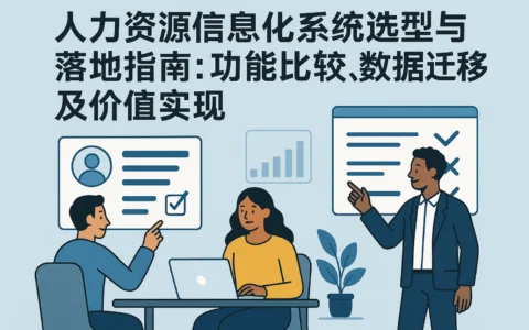 人力资源信息化系统选型与落地指南：功能比较、数据迁移及价值实现