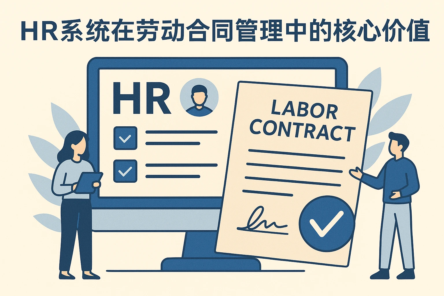 HR系统在劳动合同管理中的核心价值