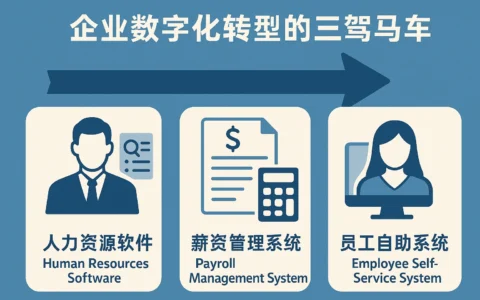 人力资源软件、薪资管理系统与员工自助系统：企业数字化转型的三驾马车