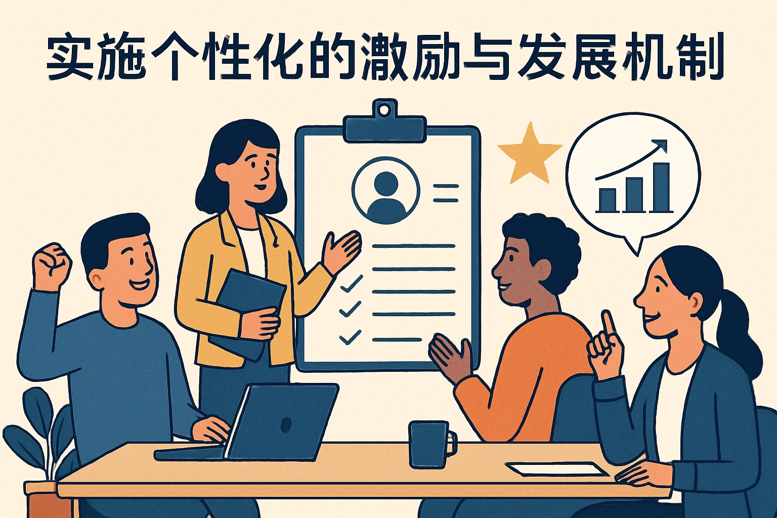 实施个性化的激励与发展机制