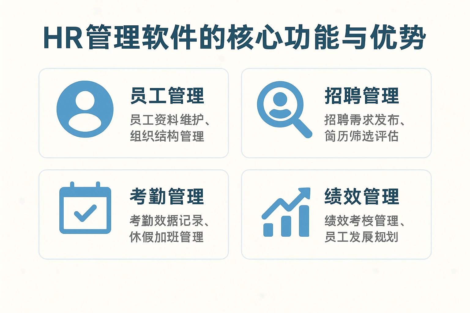 HR管理软件的核心功能与优势