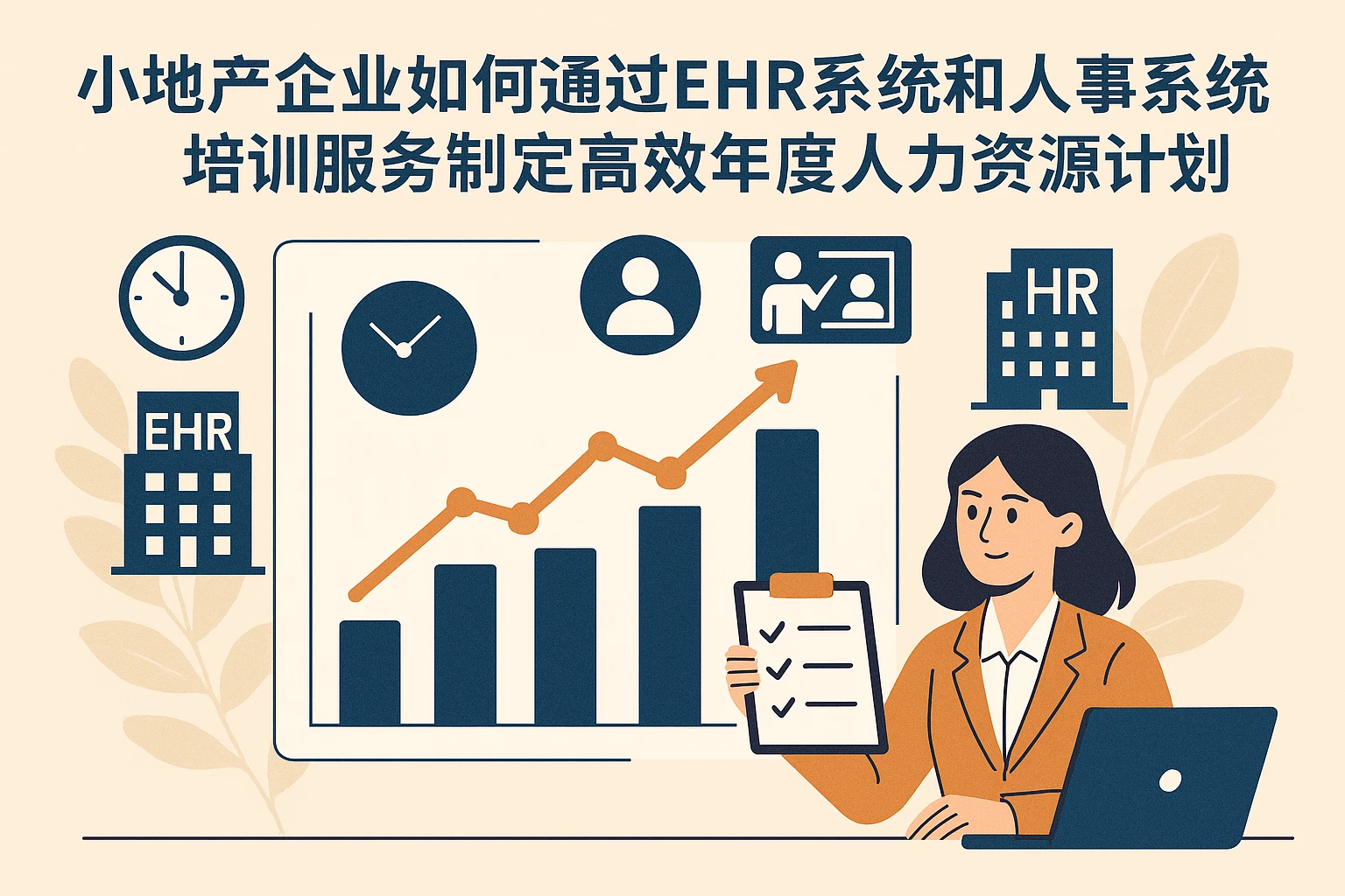 小地产企业如何通过EHR系统和人事系统培训服务制定高效年度人力资源计划