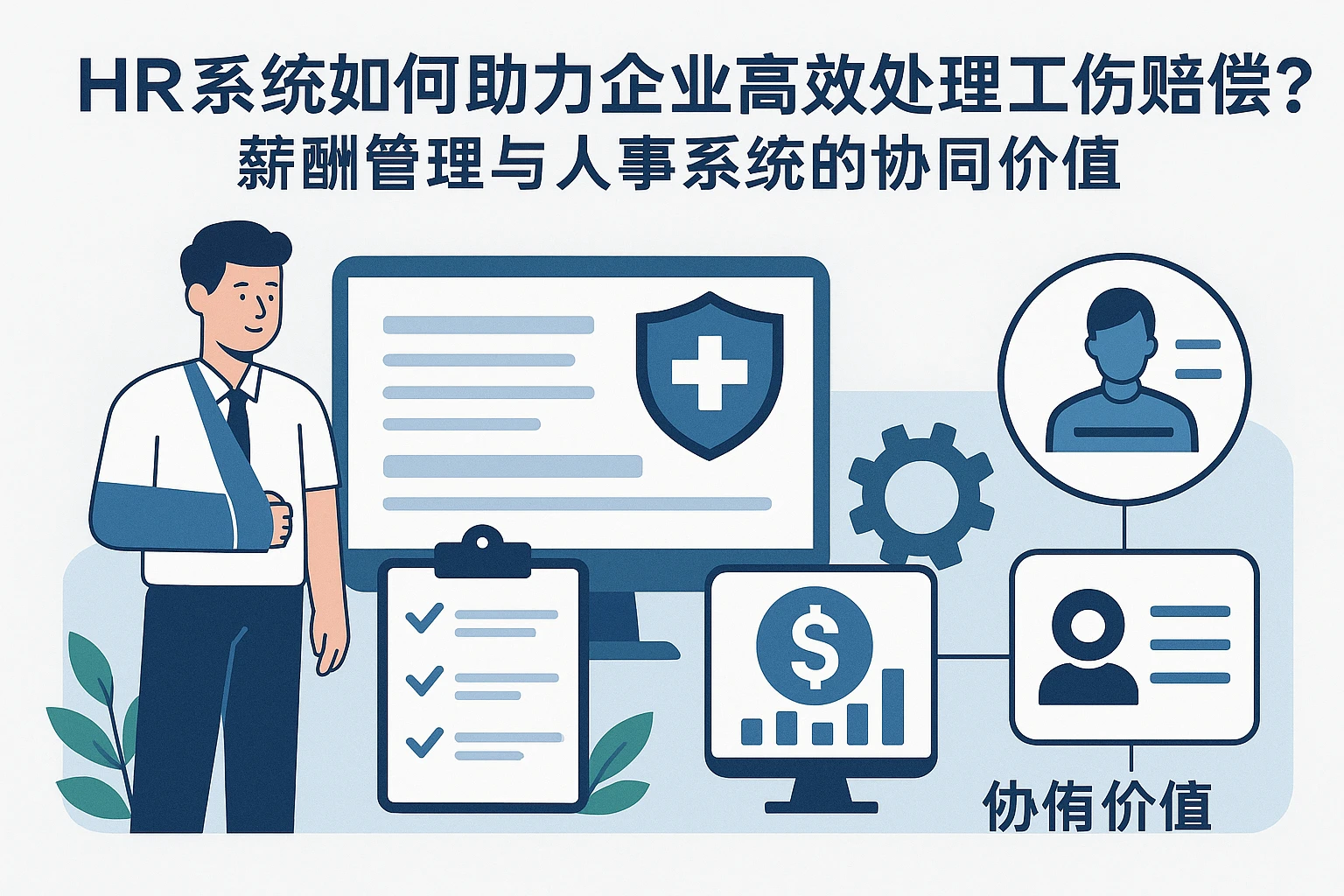 HR系统如何助力企业高效处理工伤赔偿？薪酬管理与人事系统的协同价值