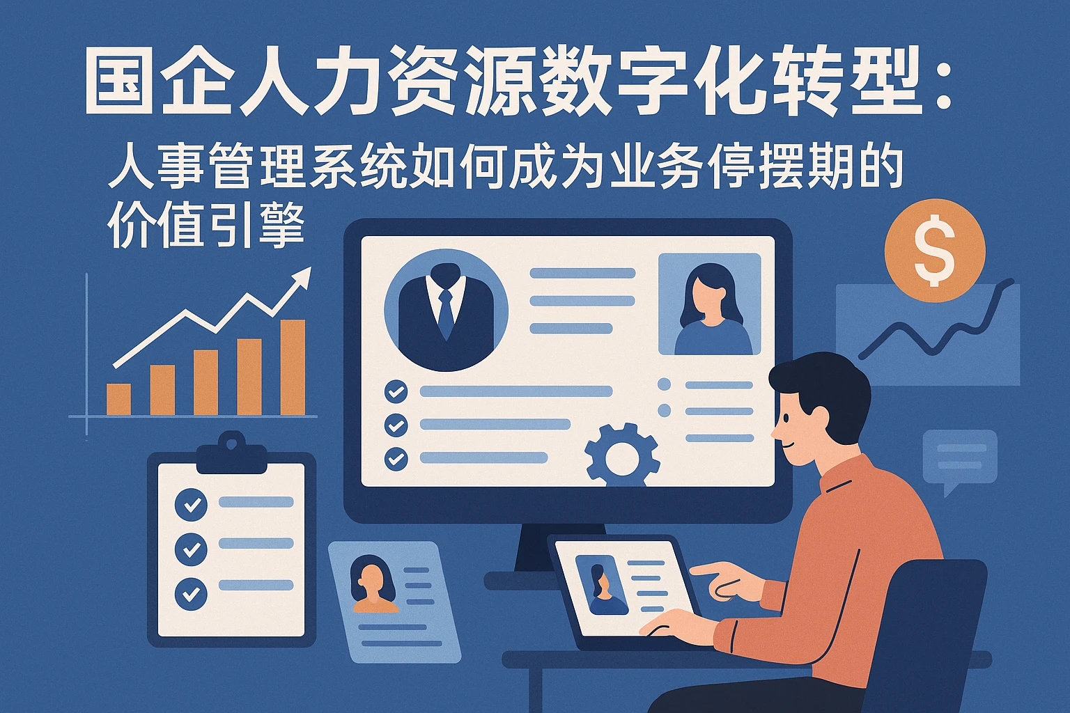 国企人力资源数字化转型:人事管理系统如何成为业务停摆期的价值引擎