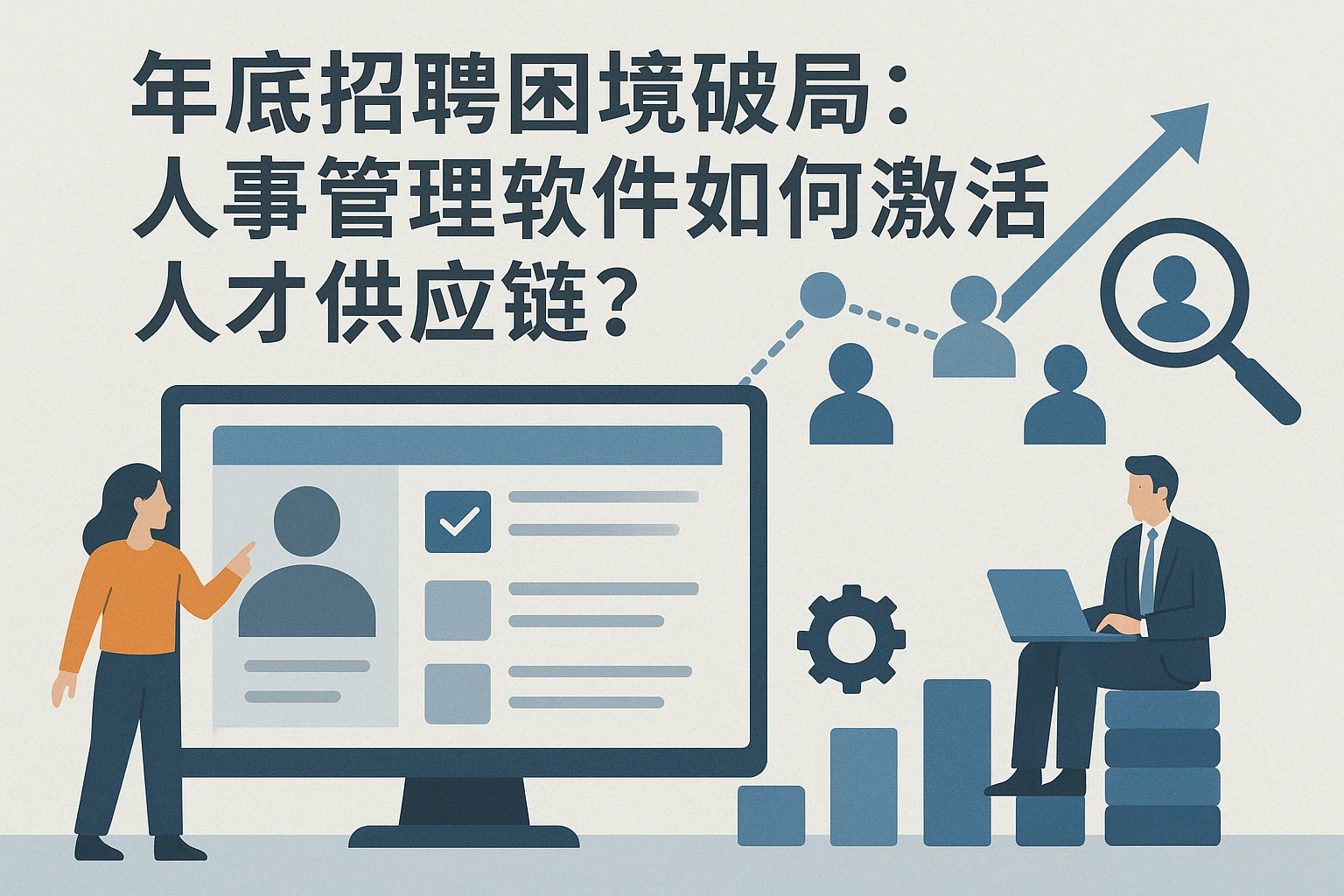 年底招聘困境破局：人事管理软件如何激活人才供应链？