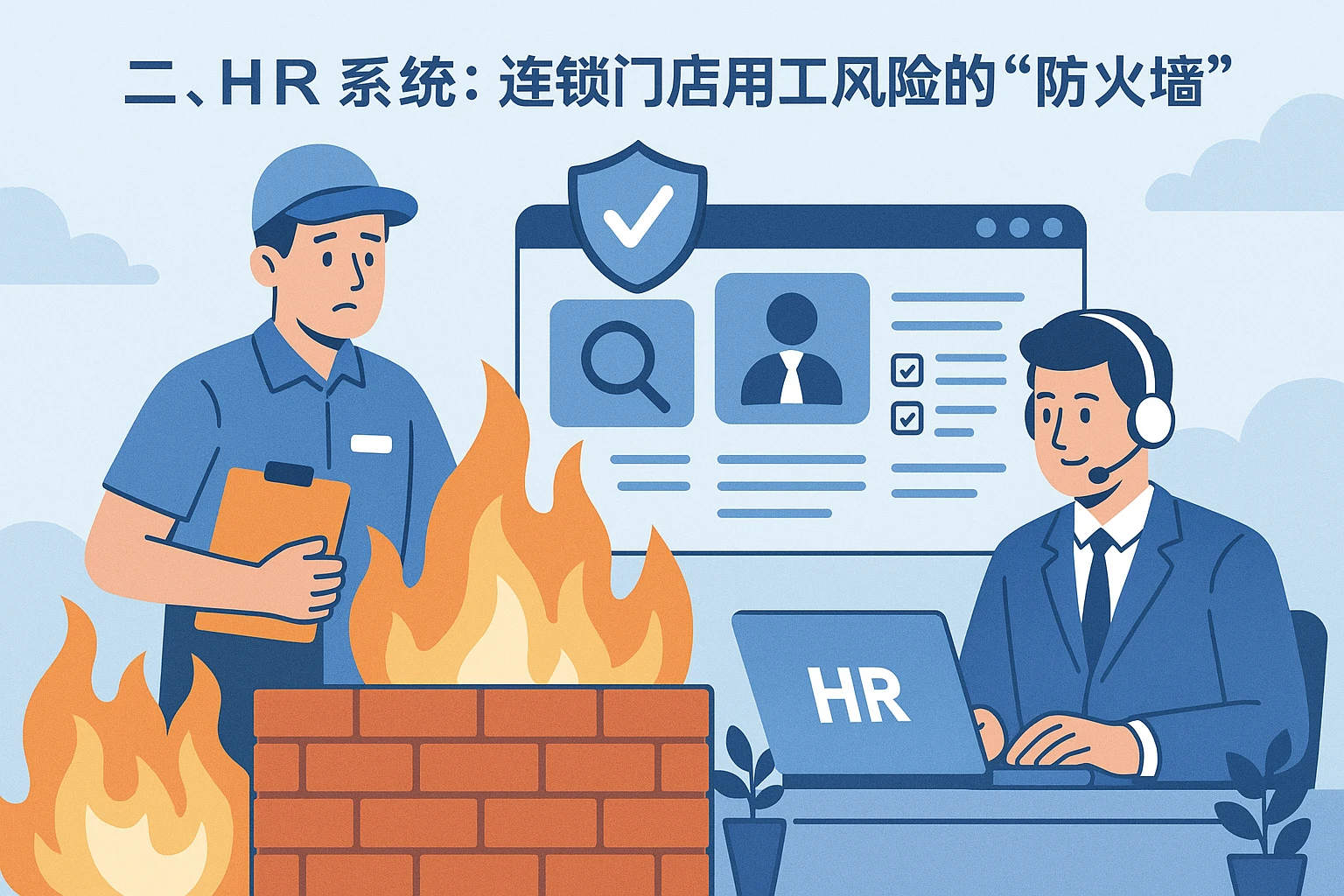 二、HR系统:连锁门店用工风险的“防火墙”