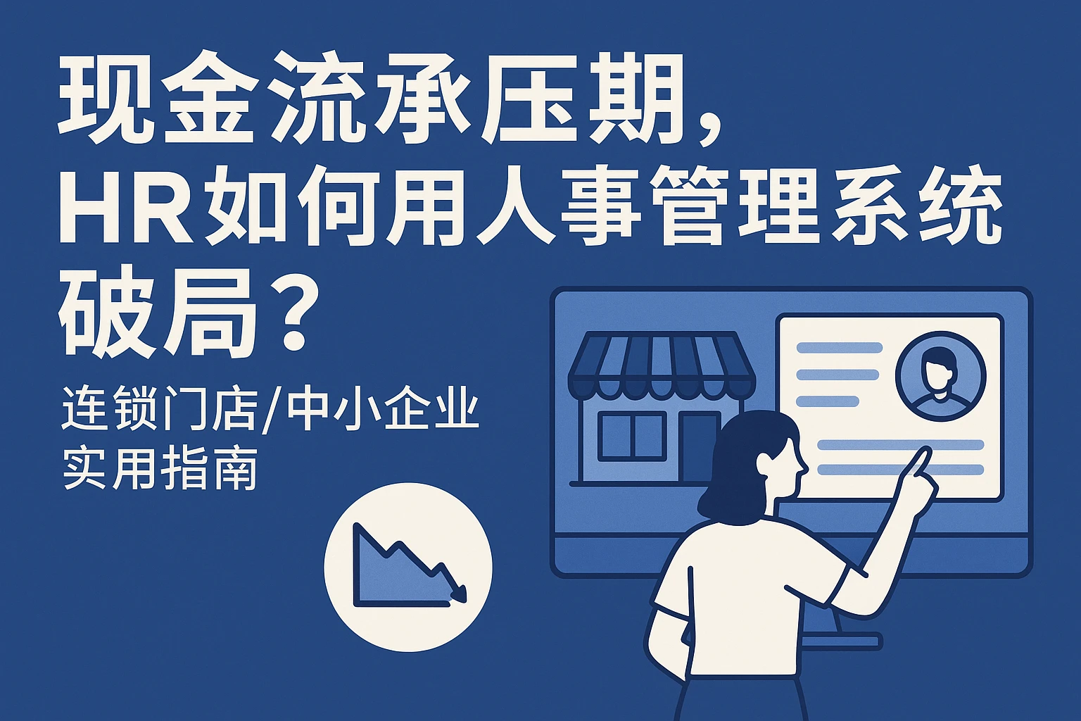 现金流承压期，HR如何用人事管理系统破局？连锁门店/中小企业实用指南