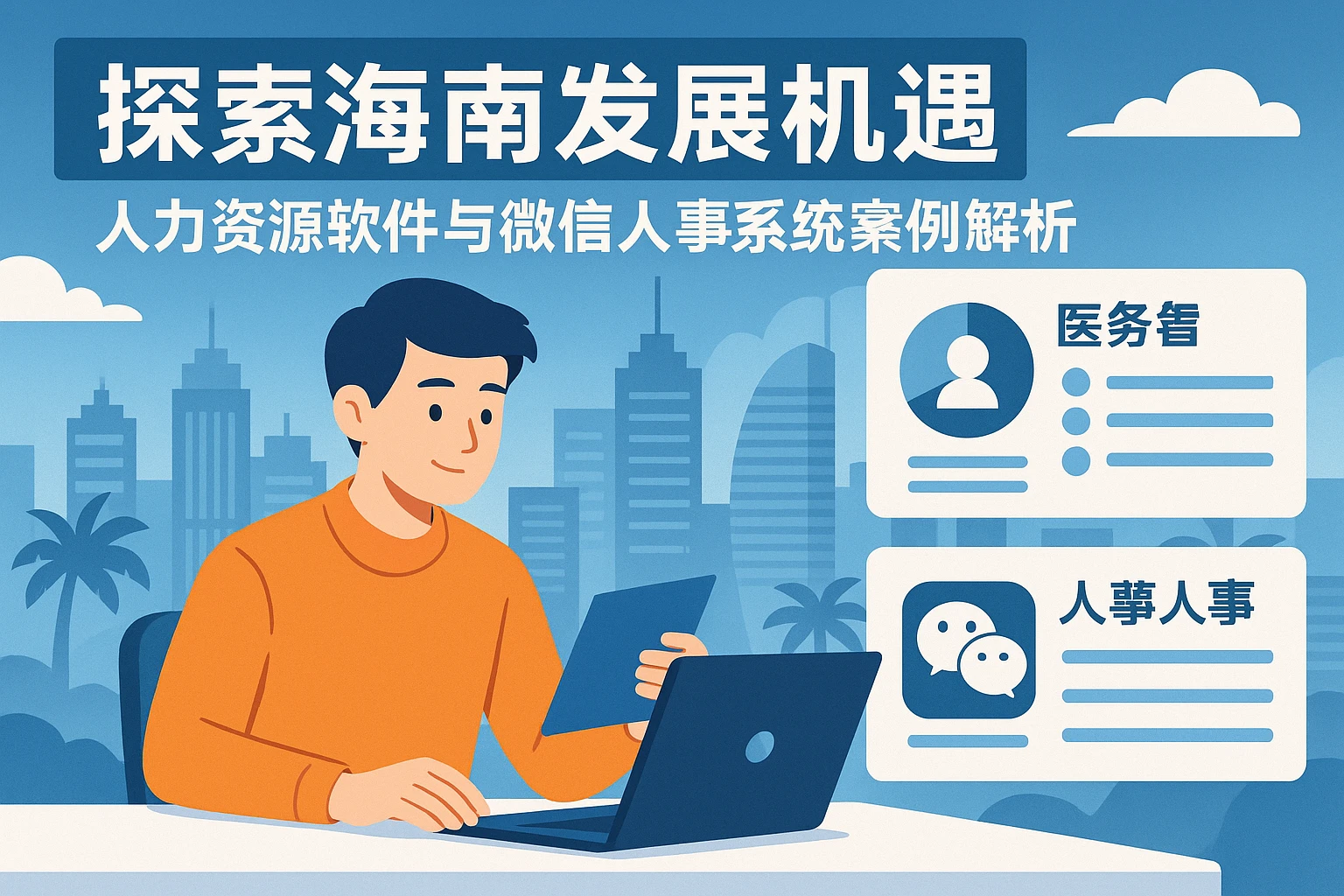 探索海南发展机遇：人力资源软件与微信人事系统案例解析