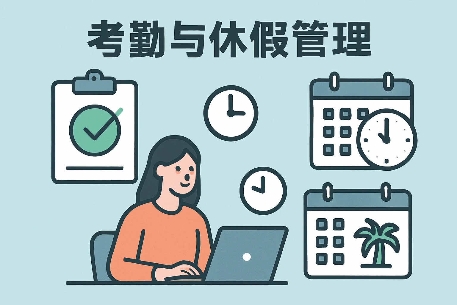 考勤与休假管理