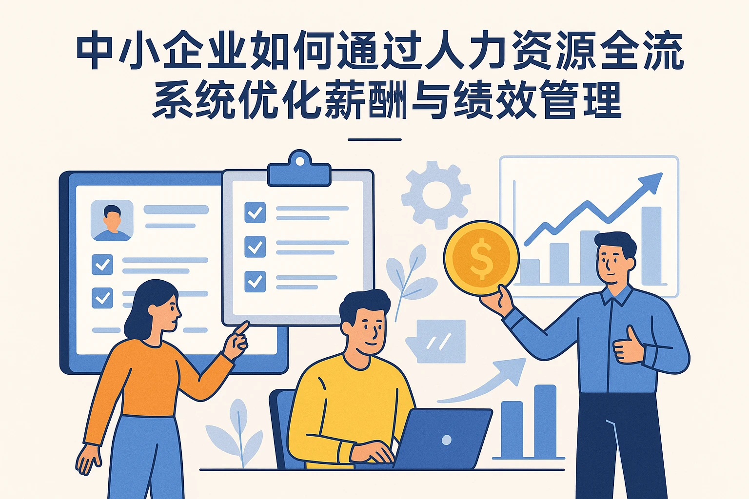 中小企业如何通过人力资源全流程系统优化薪酬与绩效管理