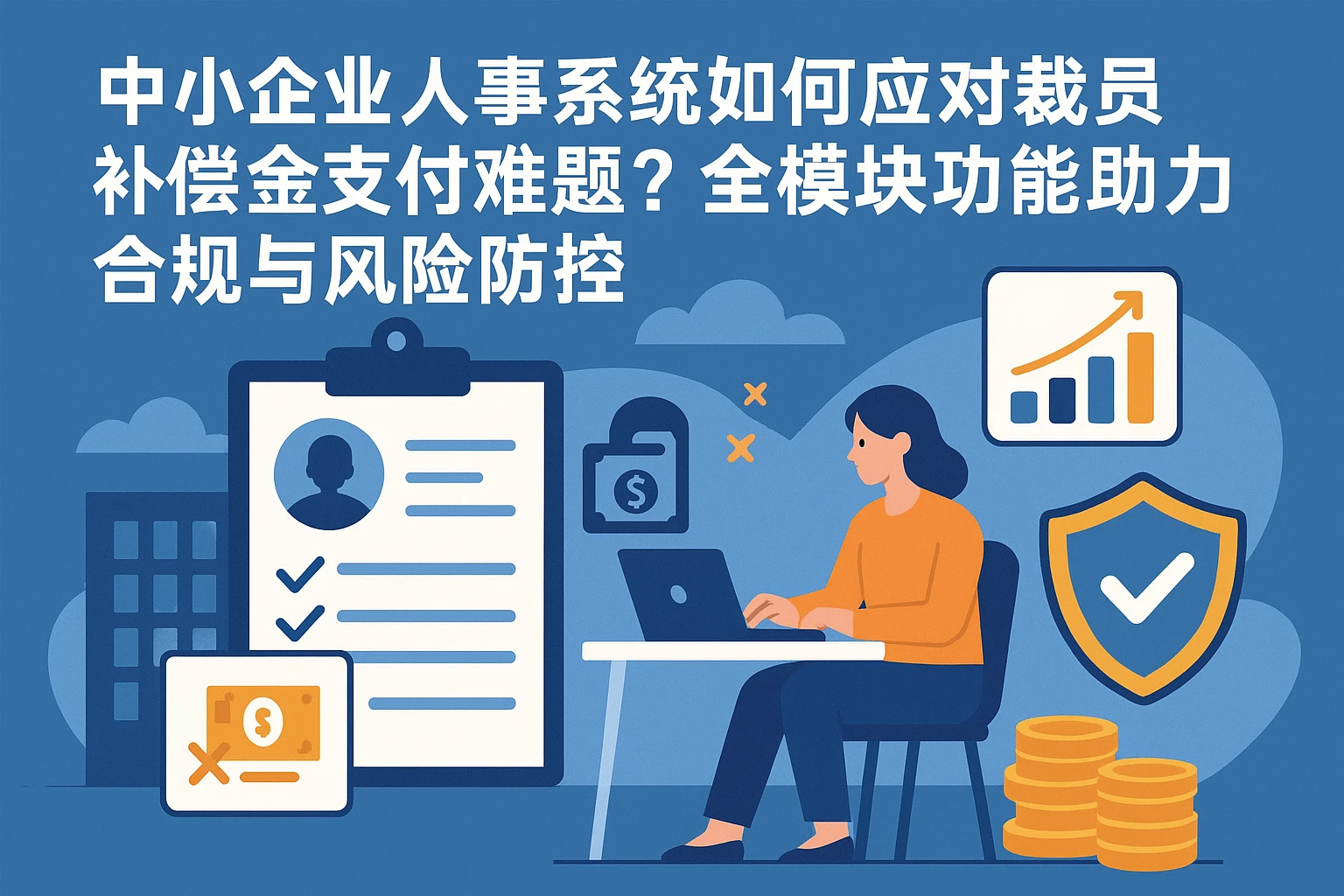 中小企业人事系统如何应对裁员补偿金支付难题?全模块功能助力合规与风险防控