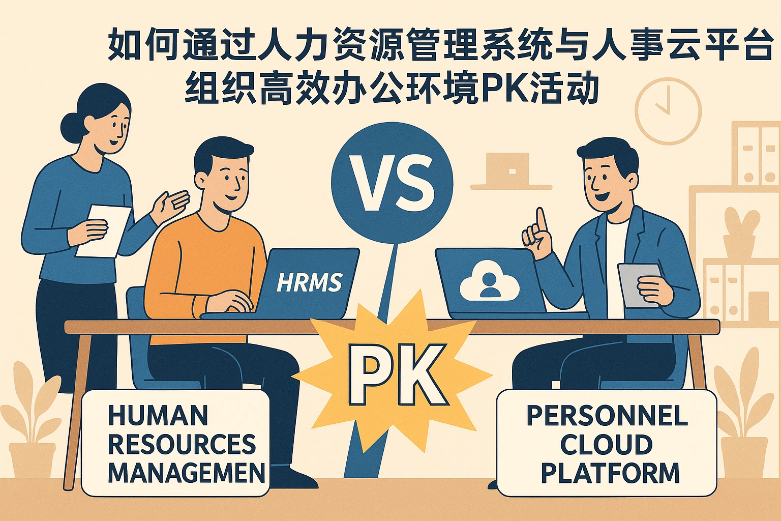 如何通过人力资源管理系统与人事云平台组织高效办公环境PK活动
