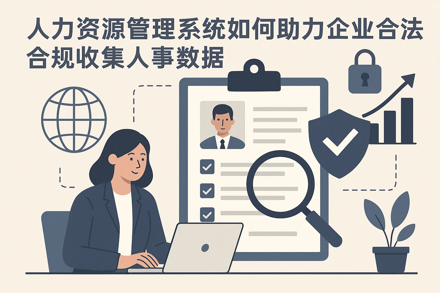 人力资源管理系统如何助力企业合法合规收集人事数据