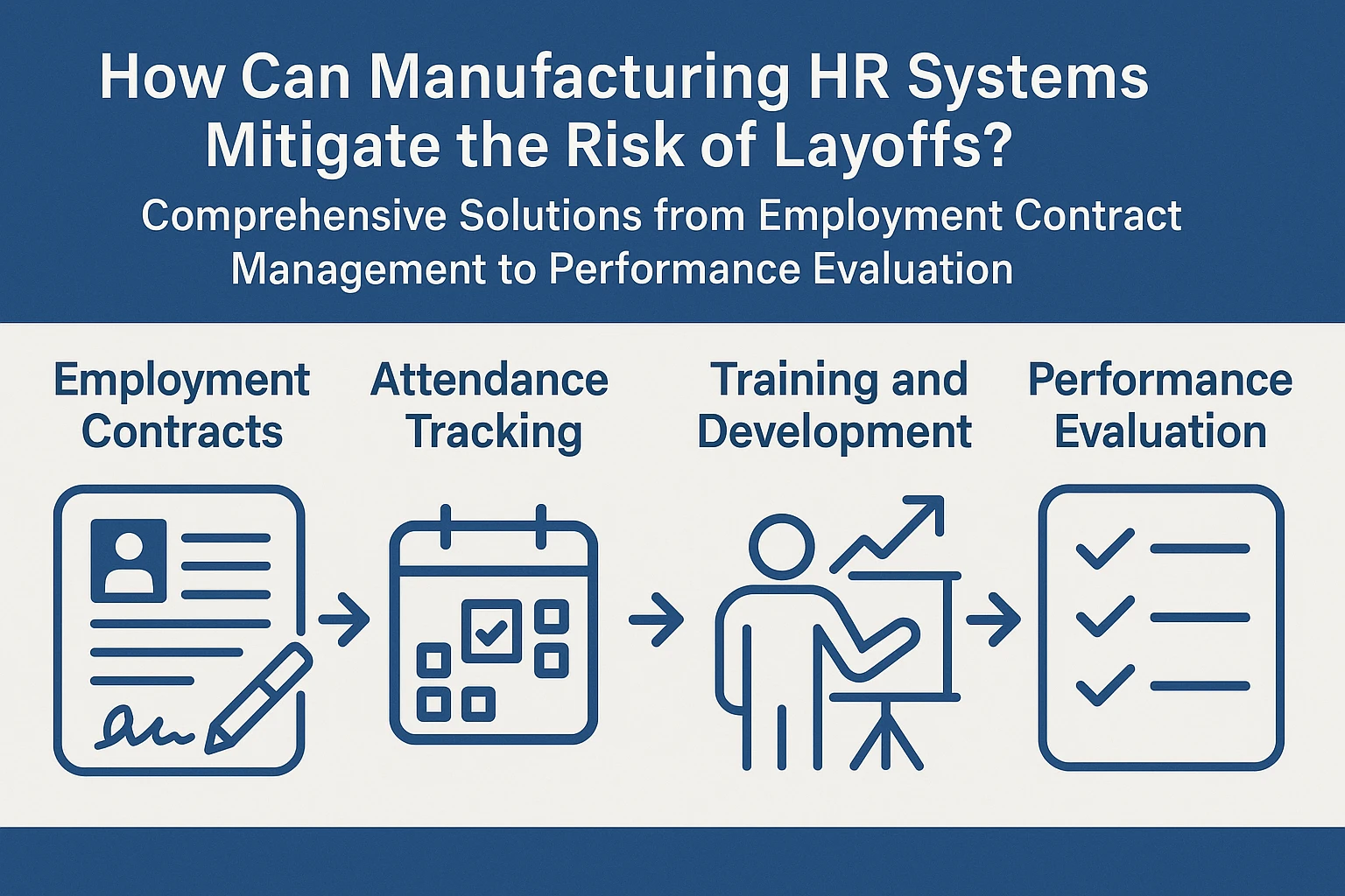 制造业人事系统如何规避裁员风险?从劳动合同管理到绩效考核的全流程解决方案