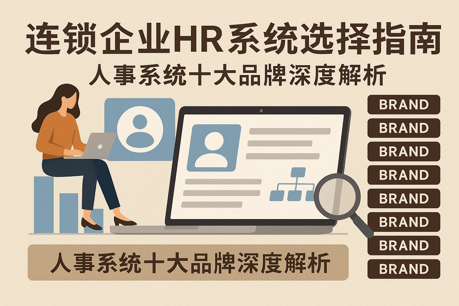 连锁企业HR系统选择指南：人事系统十大品牌深度解析