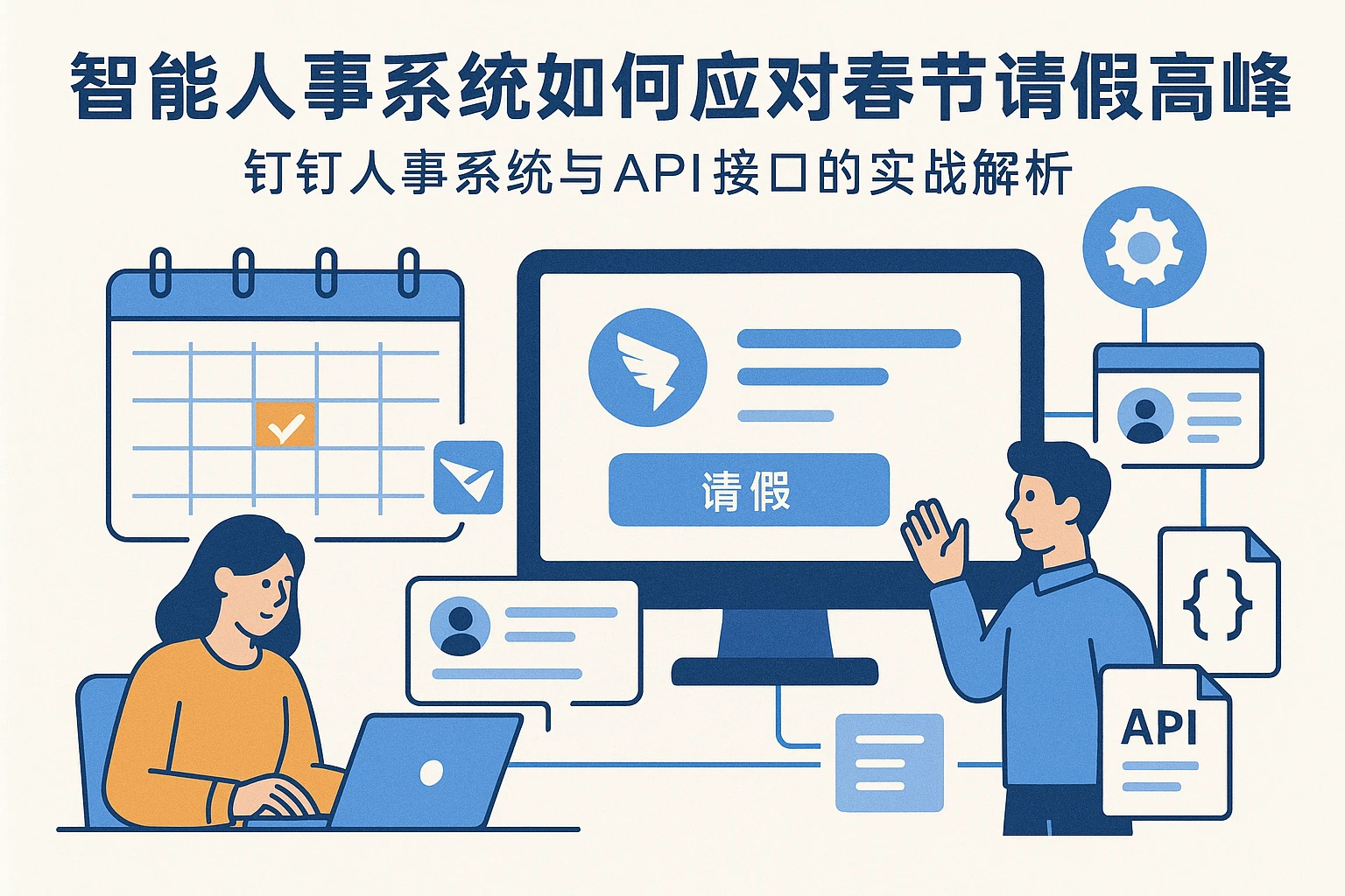 智能人事系统如何应对春节请假高峰 - 钉钉人事系统与API接口的实战解析