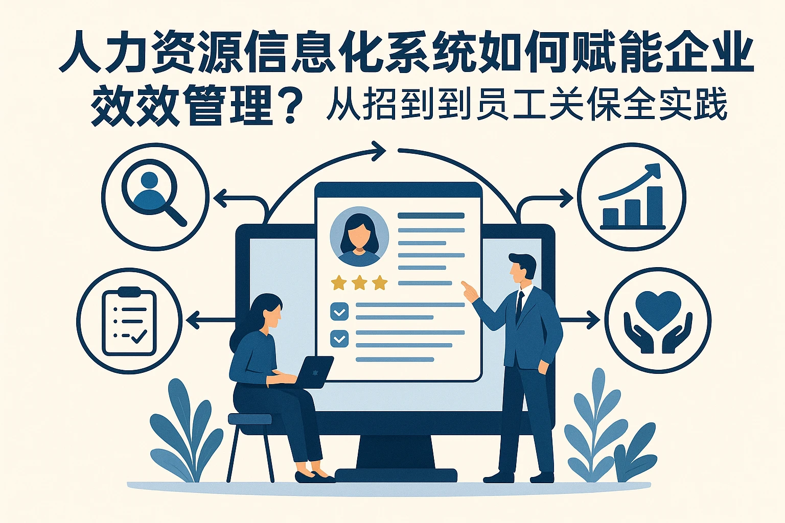 人力资源信息化系统如何赋能企业高效管理？从招聘到员工关怀的全流程实践