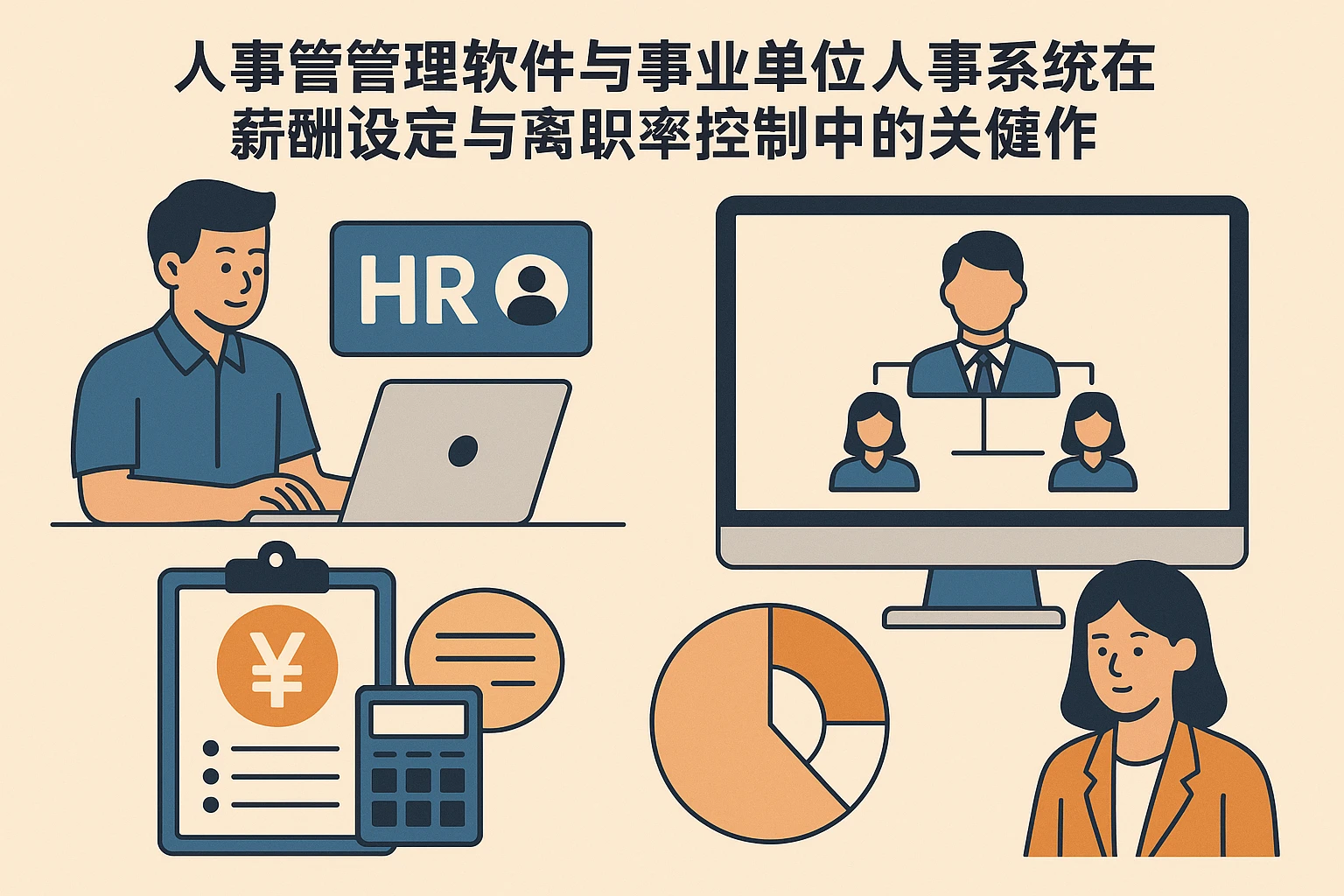 人事管理软件与事业单位人事系统在薪酬设定与离职率控制中的关键作用